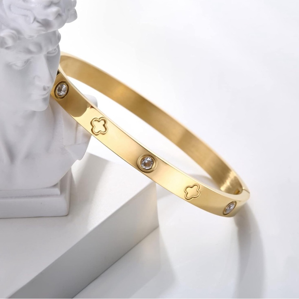 Gold women bracelet - Picture 2 of 5